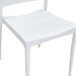 Καρέκλα Fenxy pakoworld pp σε λευκή απόχρωση 38x42x77εκ - Image 7