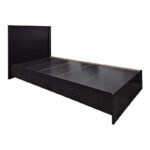 Κρεβάτι με στρώμα Athos-Dreamer pakoworld wenge 90x190εκ - Image 3