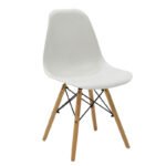 Τραπεζαρία με Καρέκλες Julita λευκό και Τραπέζι Natali λευκό 80x80x76εκ Σετ 5τεμ - Image 5