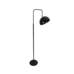 GLOBOSTAR® SNAKE 204-0128 Μοντέρνο Επιδαπέδιο Φωτιστικό με Ντουί 1 x E27 AC 220-240V IP20 - Μαύρο - Μ52 x Π25 x Υ154cm - Image 6