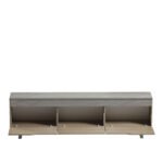 Έπιπλο τηλεόρασης Kasandra pakoworld μπεζ μαρμάρου-sonoma 180x35x48.5εκ - Image 2