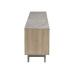 Έπιπλο τηλεόρασης Kasandra pakoworld μπεζ μαρμάρου-sonoma 180x35x48.5εκ - Image 7