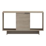 Τραπέζι σαλονιού Nalinda pakoworld sonoma 100x55x55εκ - Image 4