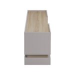 Έπιπλο τηλεόρασης Wendo pakoworld γκρι-sonoma 200x37x47εκ - Image 6