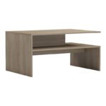 Τραπέζι σαλονιού Coffa pakoworld sonoma 90x60x45εκ - Image 2
