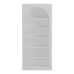 Βιβλιοθήκη Boke pakoworld λευκό 80x31.5x180εκ - Image 3