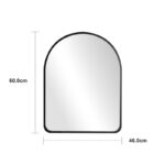 Καθρέπτης Selene pakoworld λεύκο MDF 46x1.2x60 εκ - Image 4