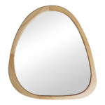 Καθρέπτης Ione pakoworld MDF σε φυσική απόχρωση 55x2,5x60 εκ - Image 3