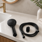 Σετ Κεφαλής Ντους Black DC-021002 MRShome - Image 2