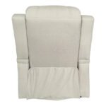 Πολυθρόνα relax με μηχανισμό massage Gessel pakoworld μπεζ ύφασμα 80x90x98εκ - Image 4