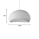 Φωτιστικό οροφής led Zulcere I pakoworld λευκό ps 50x28εκ - Image 2