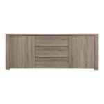 Μπουφές Kalya pakoworld σε sonoma απόχρωση 220x49x89.5εκ - Image 5