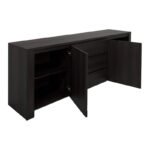 Μπουφές Kalya pakoworld σε wenge απόχρωση 220x49x89.5εκ - Image 3