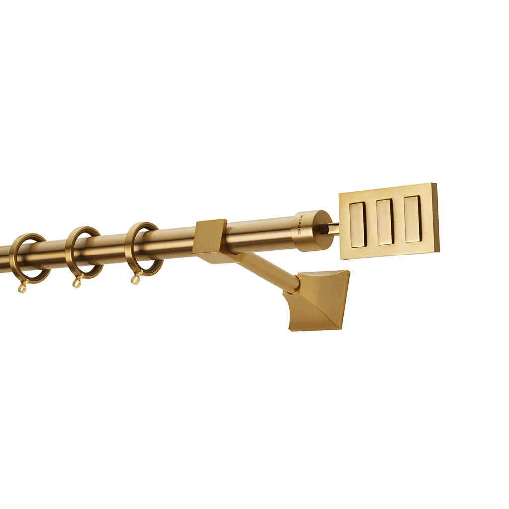 4019omo-25-prestige-collection Κουρτινόξυλο Φ25 Zogometal PR4019 Όρο Ματ / Όρο - Image 1