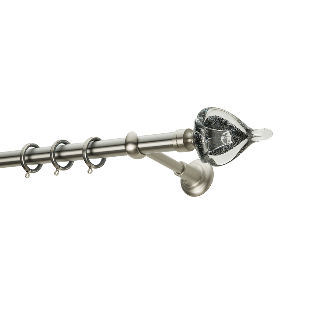 4129nm-25-classique-collection Κουρτινόξυλο Φ25 Zogometal CL4129 Νίκελ Ματ - Image 1