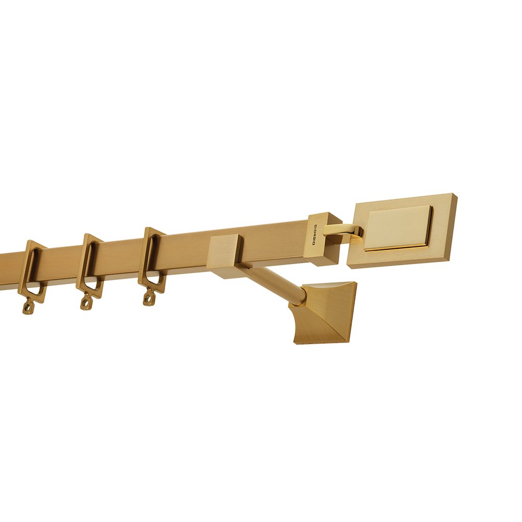 4517omo-30x15-flat-collection Κουρτινόξυλο Πλακέ 30x15 Zogometal FC4517 Όρο Ματ / Όρο - Image 1