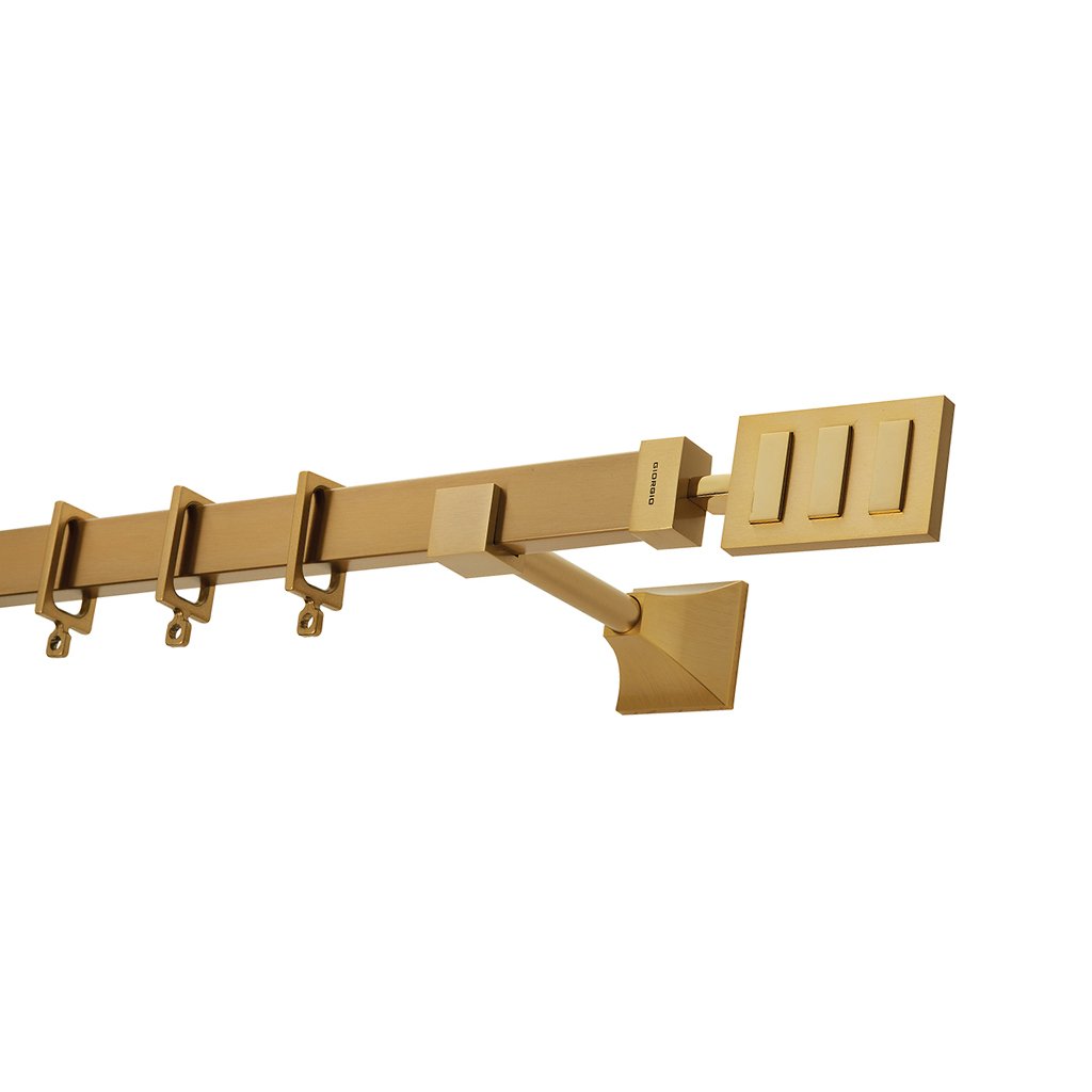 4519omo-30x15-flat-collection Κουρτινόξυλο Πλακέ 30x15 Zogometal FC4519 Όρο Ματ / Όρο - Image 1