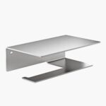 Χαρτοθήκη Μπάνιου με Ράφι Verdi STRANTZA Inox Mat 723.01.88