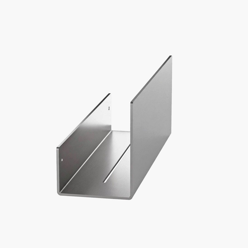 723.34.88 Ράφι Μπάνιου 30 εκ. με Ψηλό Χείλος Verdi STRANTZA Inox Mat 723.34.88 - Image 1