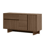 Μπουφές Capri Megapap χρώμα καρυδί milano 146x45x76,5εκ. - Image 4