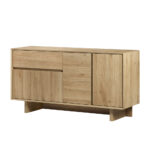 Μπουφές Capri Megapap χρώμα sapphire oak 146x45x76,5εκ. - Image 4