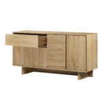 Μπουφές Capri Megapap χρώμα sapphire oak 146x45x76,5εκ. - Image 5