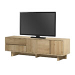 Έπιπλο τηλεόρασης Capri Megapap χρώμα sapphire oak 180x45x55εκ. - Image 4