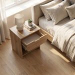 Κομοδίνο Mida Megapap χρώμα sepet oak 45x40x52εκ. - Image 4