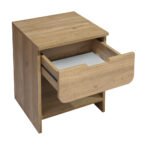 Κομοδίνο Mida Megapap χρώμα sepet oak 45x40x52εκ. - Image 7