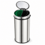 Αυτόματος Κάδος με Φωτοκύτταρο 58lt Inox Φ34.5x79.5cm MRShome - Image 3