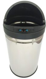 Αυτόματος Κάδος με Φωτοκύτταρο 42lt Inox Φ30.5x85cm MRShome - Image 3