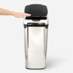 Αυτόματος Κάδος με Φωτοκύτταρο 30lt Inox 29x34.5x47.3cm MRShome - Image 2