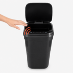 Αυτόματος Κάδος με Φωτοκύτταρο 10lt Black 21x24x34cm MRShome - Image 2
