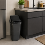 Αυτόματος Κάδος με Φωτοκύτταρο 14lt Μαύρος 27x34x42cm MRShome - Image 4