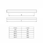 Λαβίτσα Επίπλου 0316 Χρυσό Ματ - Image 2