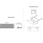 Double Toilet Roll Holder with cover Χρωμέ SANCO - Image 2