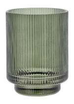 Södahl Ποτηροθήκη Γυάλινη Ø8x10,3 - Clarity Dark Green