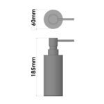 Portable Dispenser Dark Bronze Mat SANCO - Image 2