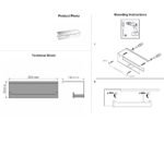 Double Toilet Roll Holder with cover Χρωμέ SANCO - Image 2