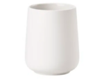 Zone Denmark Ποτηροθήκη Stoneware Ø8x10 - Nova One White