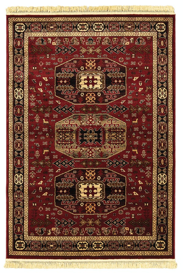 07f547f557574bd8b0015b677cf17baa-2 ΧΑΛΙ PERSIA 6057 BURGUNDY ΜΕ ΚΡΟΣΣΙ - 200X250 NewPlan - Image 1
