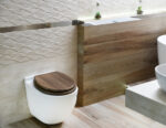 Καπάκι Λεκάνης ORZECH από MDF Walnut 37.3x45.5x4cm AWD02181065 - Image 7