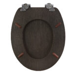 Καπάκι Λεκάνης VENGE από MDF Wenge 37x45.5x4.5cm AWD02181098 - Image 2