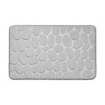 Πατάκι Μπάνιου Polyester 50x80cm Γκρι AWD02161141