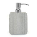 Q BATH Δοχείο Κρεμοσάπουνου από Μάρμαρο 150ml 9x6x16cm AWD02341534