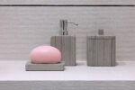 Q BATH Δοχείο Κρεμοσάπουνου από Μάρμαρο 150ml 9x6x16cm AWD02341534 - Image 3