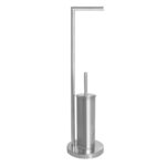Σταντ Χαρτιού Υγείας και Πιγκάλ Stainless Steel 19x19x73cm AWD02071575