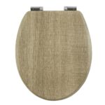 Καπάκι Λεκάνης NATUR από MDF Φυσικό 37x45.7x5.8cm AWD02181702