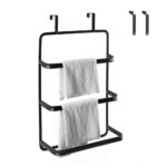 Κρεμάστρα Πόρτας 42.5x22.5x70cm black AWD02091875 - Image 2