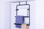 Κρεμάστρα Πόρτας 42.5x22.5x70cm black AWD02091875 - Image 3